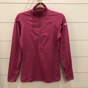 Nike polka dot pullover